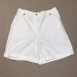 Ralph Lauren White Short, Size 8